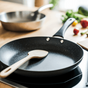 freepik a modern kitchen setting with a nonstick frying pa 95403