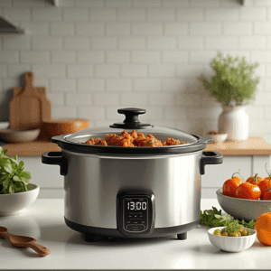 ready to eat food in slow cooker