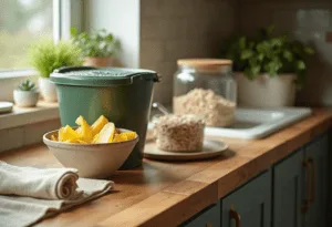 in home compost bin for small food waste