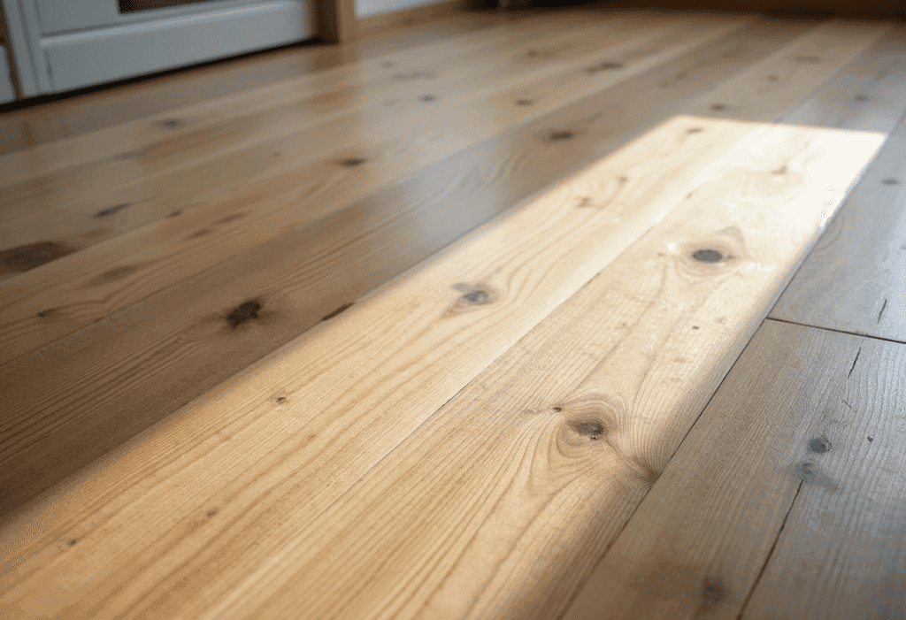 Top Eco-Friendly Kitchen Flooring Options of 2025 close up hardwood flooring