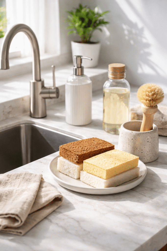 non-toxic dish sponges